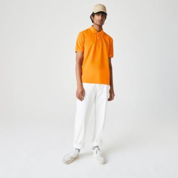 Lacoste Classic Fit L.12.12 Polo Shirt Pánské - Šortky Oranžové | CZ-XUne2e